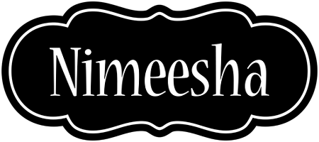 Nimeesha welcome logo