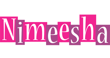 Nimeesha whine logo