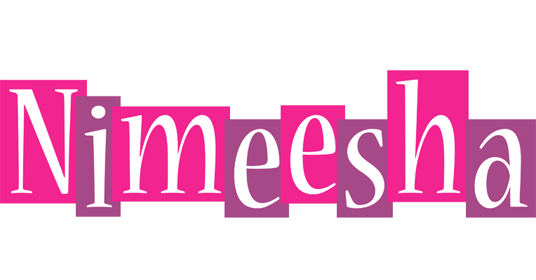 Nimeesha whine logo