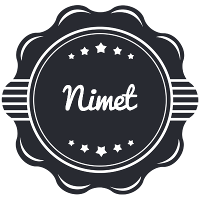Nimet badge logo