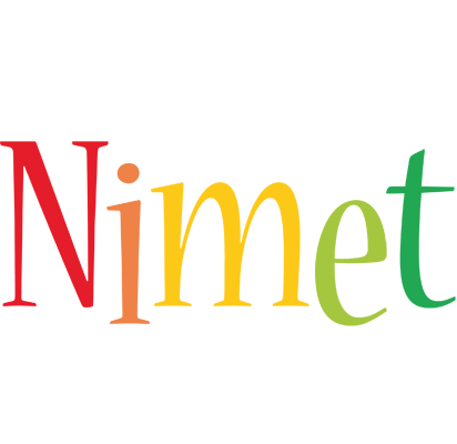 Nimet birthday logo