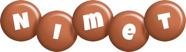 Nimet candy-brown logo