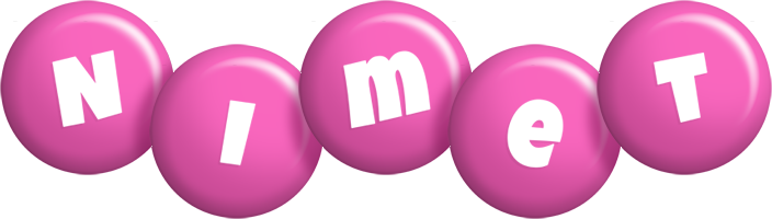 Nimet candy-pink logo