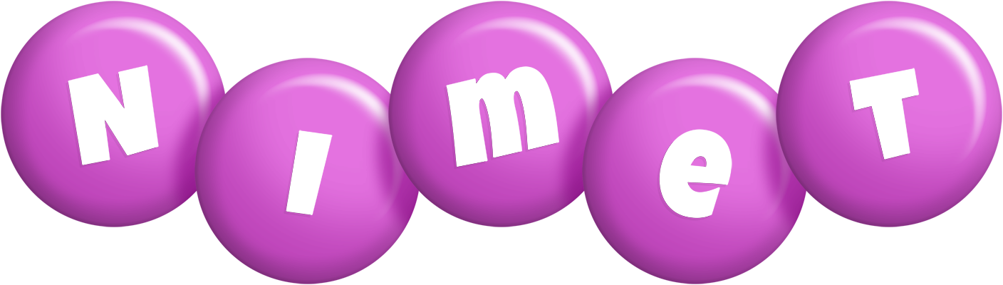 Nimet candy-purple logo