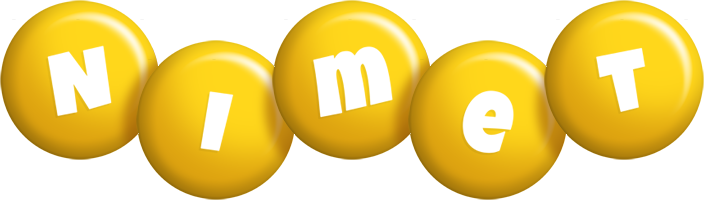 Nimet candy-yellow logo