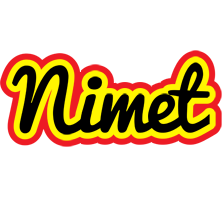 Nimet flaming logo