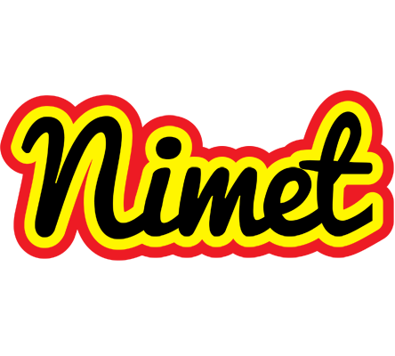 Nimet flaming logo