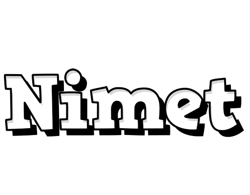 Nimet snowing logo