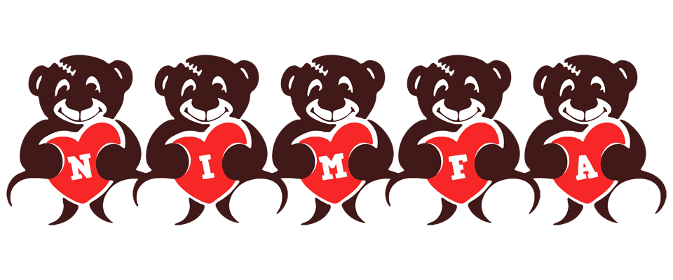 Nimfa bear logo