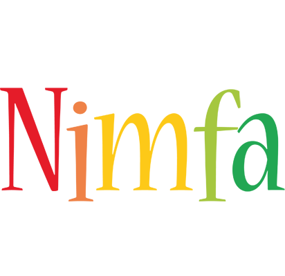 Nimfa birthday logo
