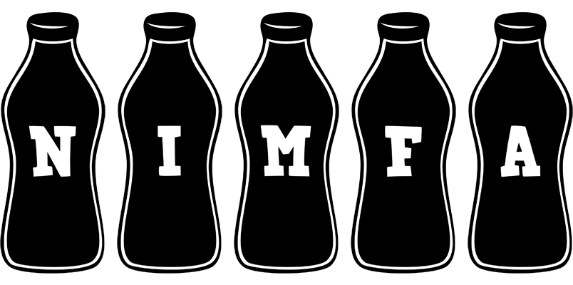 Nimfa bottle logo