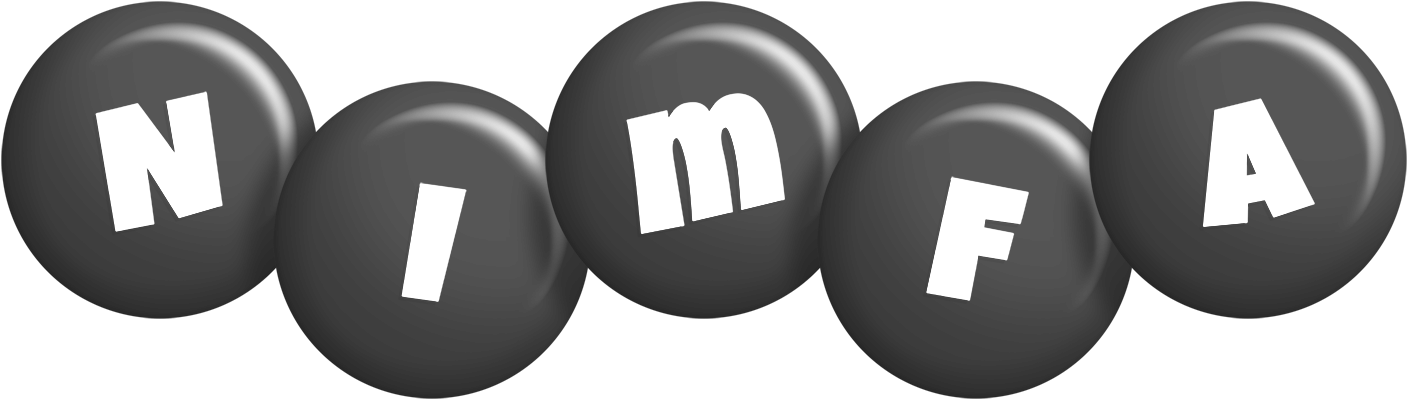 Nimfa candy-black logo