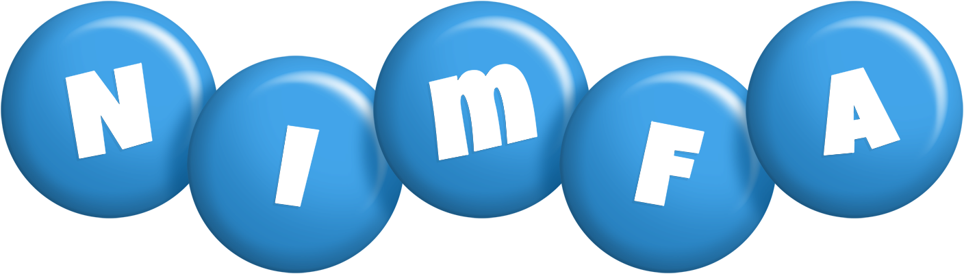 Nimfa candy-blue logo