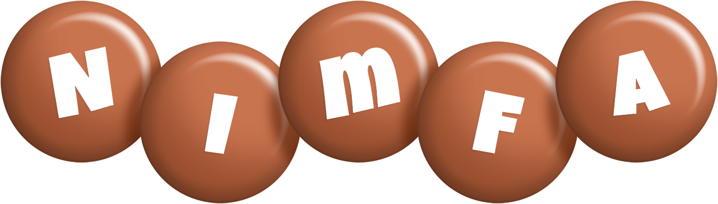Nimfa candy-brown logo