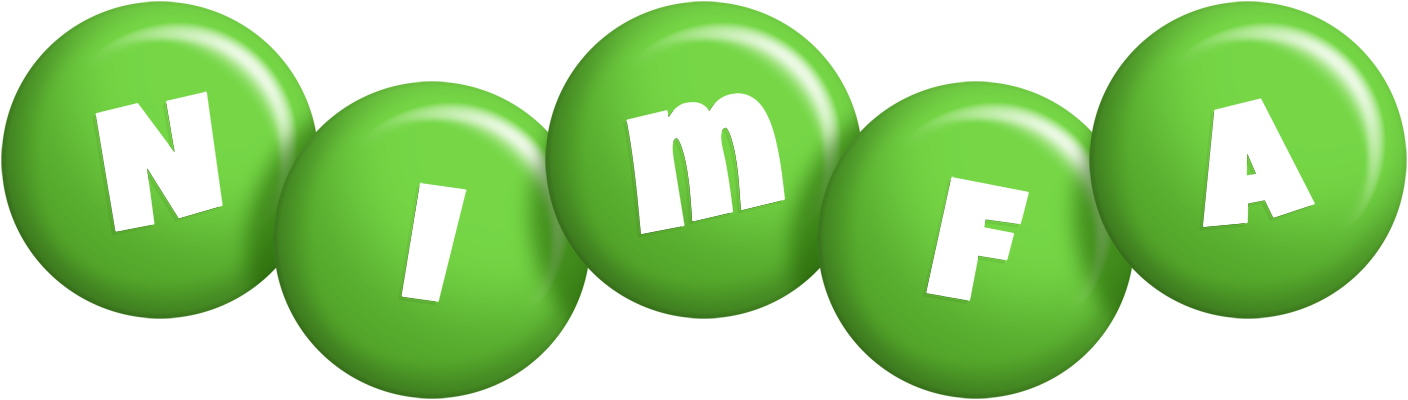 Nimfa candy-green logo