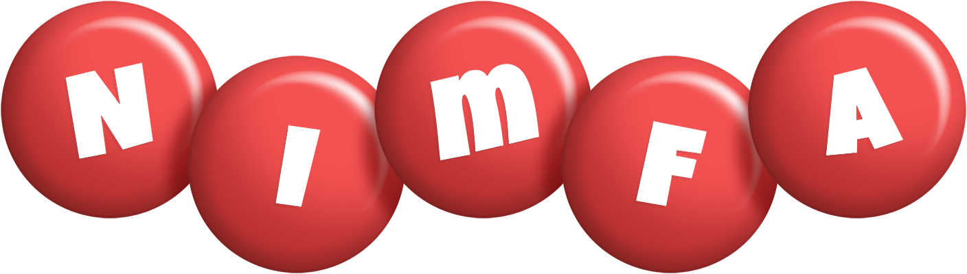 Nimfa candy-red logo
