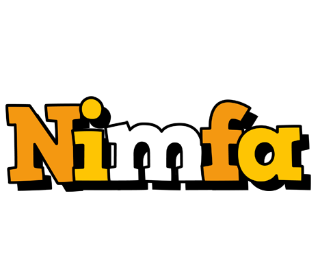 Nimfa cartoon logo