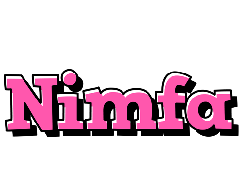 Nimfa girlish logo