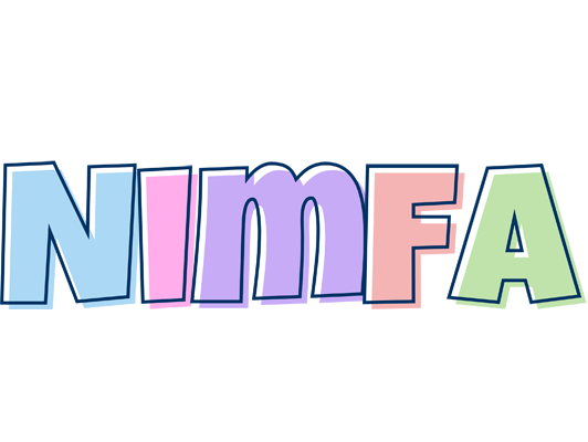 Nimfa pastel logo