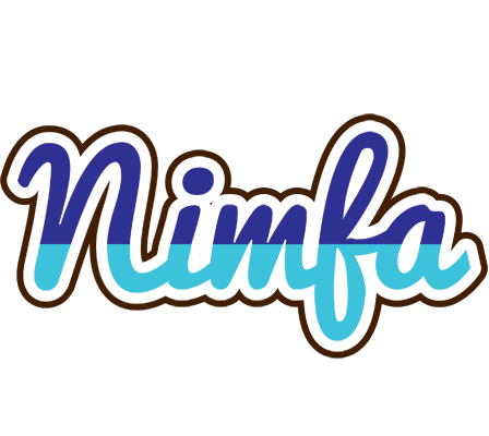 Nimfa raining logo