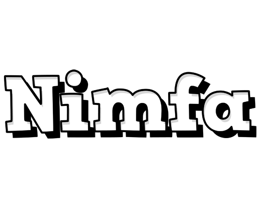 Nimfa snowing logo