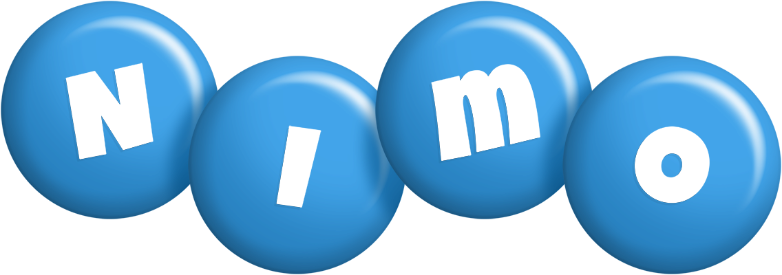 Nimo candy-blue logo