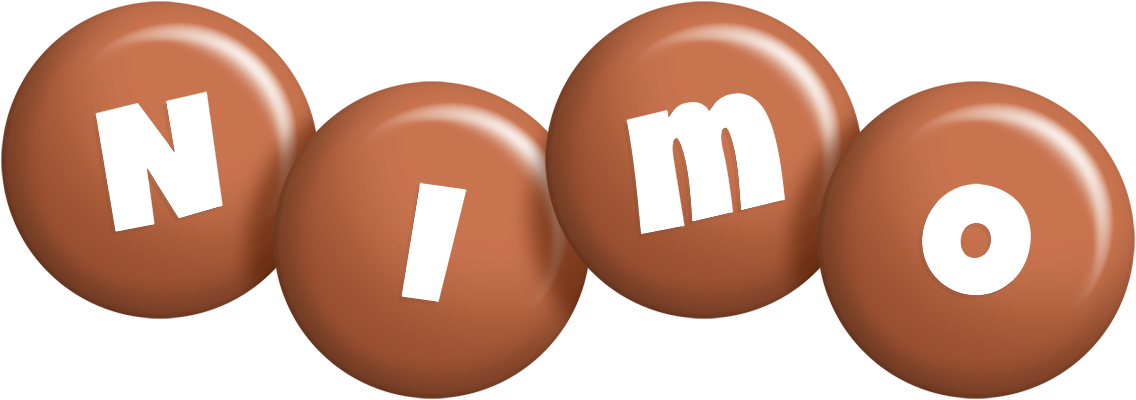 Nimo candy-brown logo
