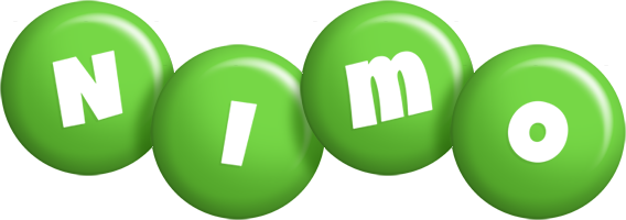 Nimo candy-green logo
