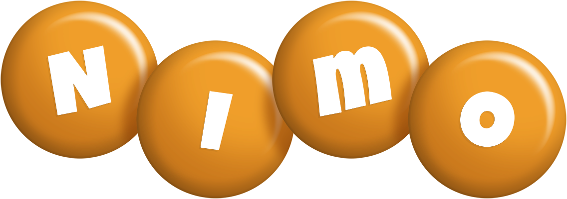 Nimo candy-orange logo