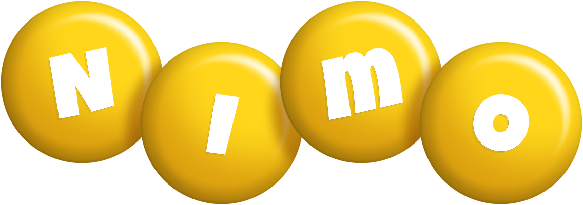 Nimo candy-yellow logo