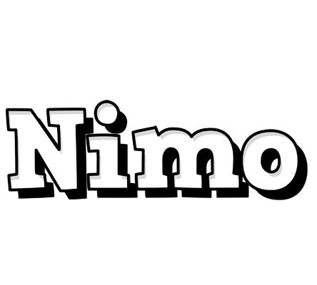 Nimo snowing logo