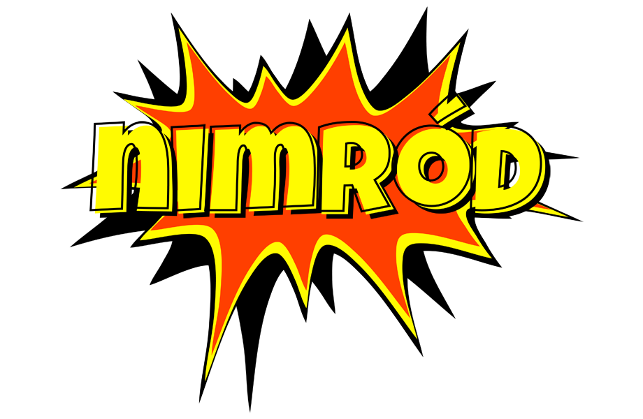 Nimród bazinga logo
