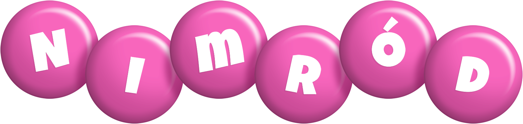 Nimród candy-pink logo