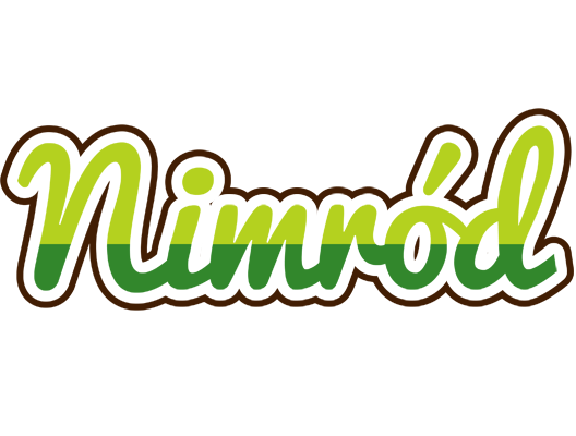 Nimród golfing logo