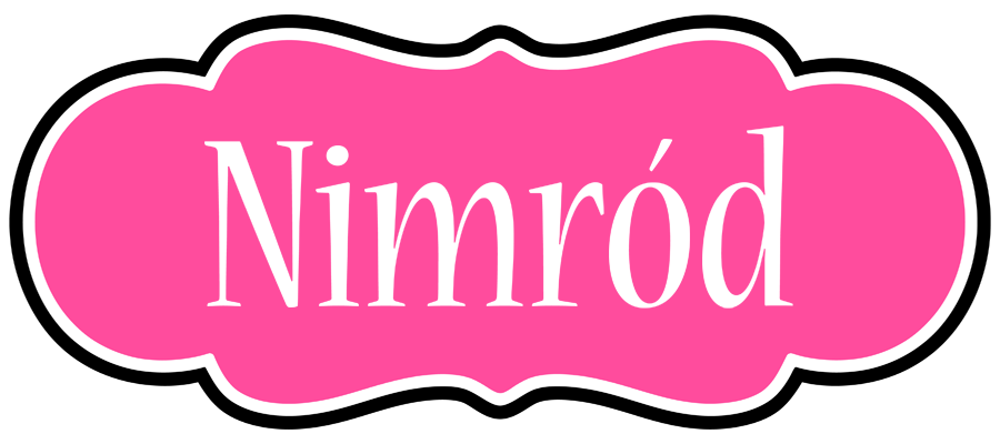 Nimród invitation logo