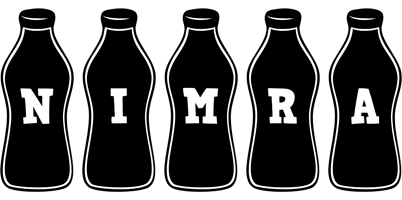 Nimra bottle logo