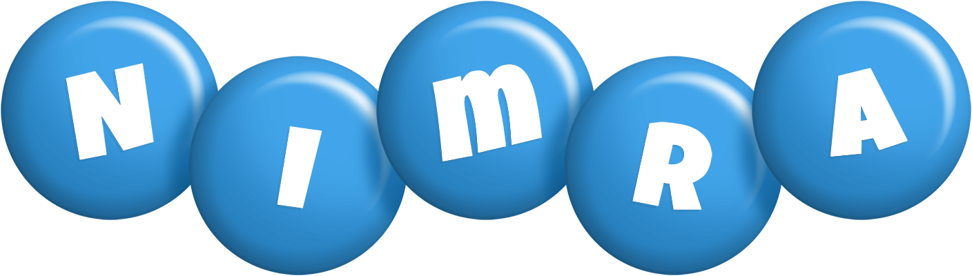 Nimra candy-blue logo