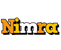 Nimra cartoon logo