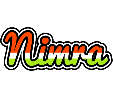 Nimra exotic logo