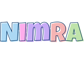 Nimra pastel logo