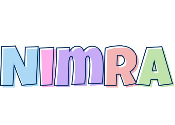 Nimra pastel logo