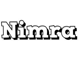 Nimra snowing logo
