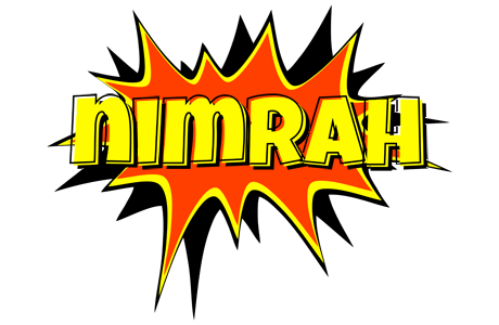 Nimrah bazinga logo