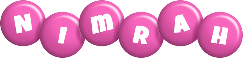 Nimrah candy-pink logo