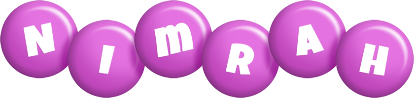 Nimrah candy-purple logo