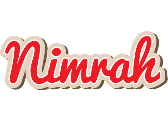 Nimrah chocolate logo