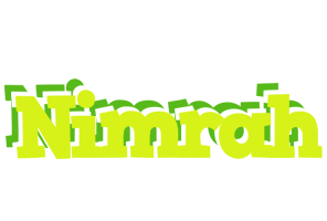 Nimrah citrus logo