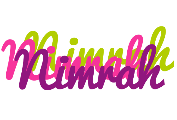 Nimrah flowers logo