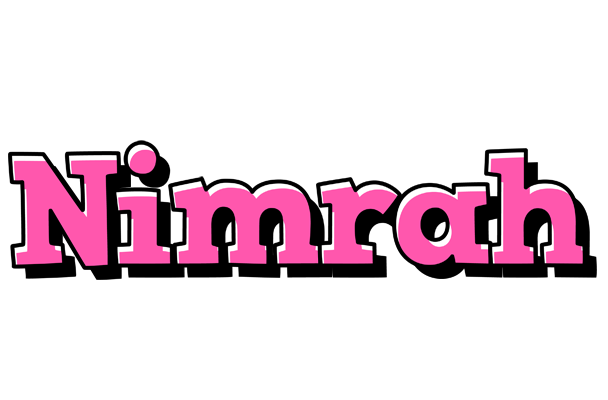 Nimrah girlish logo