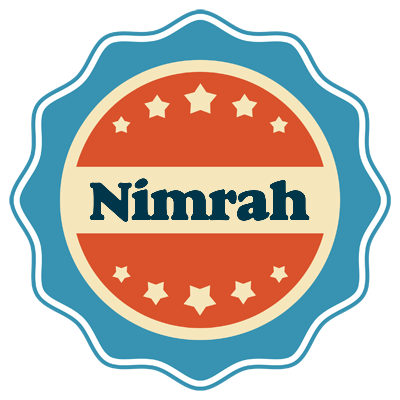 Nimrah labels logo